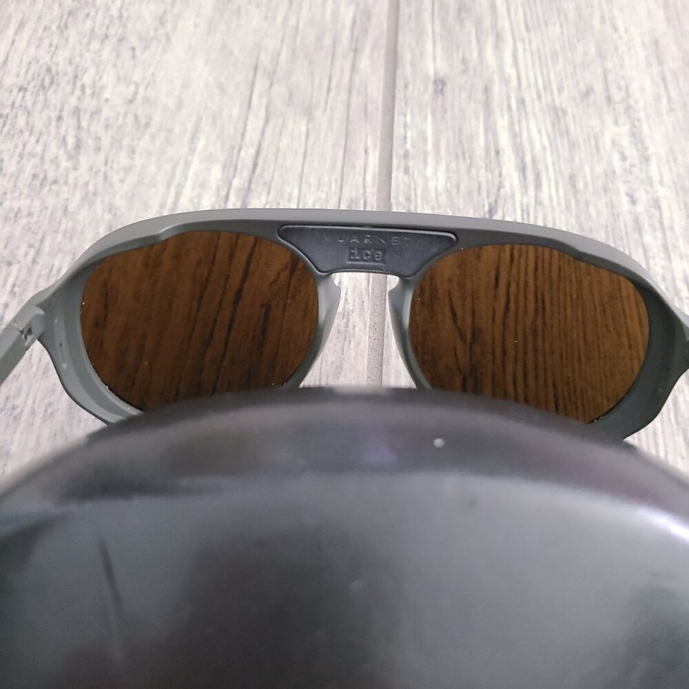 Vuarnet Ice Glacier Sunglasses Matte Green with Brown Lenses - Picture 5 of 13